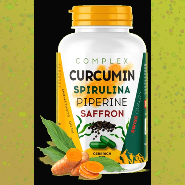 Curcumin Spirulina Piperine
